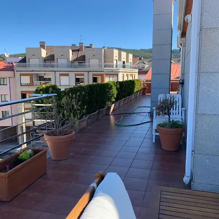 Precioso ático con piscina * Sanxenxo